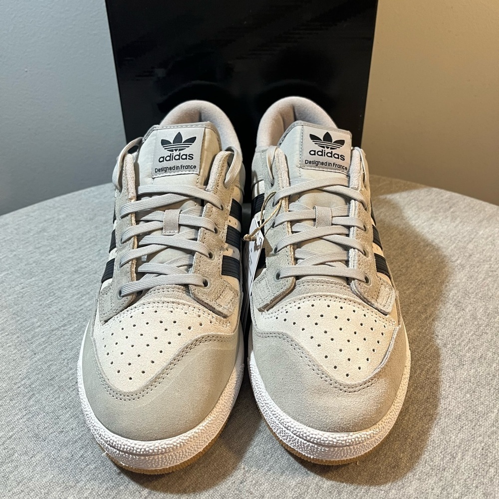 Adidas Centennial 85 Low ADV Grey Black Gum Sneaker Men's Shoe Size 11 - JQ5355‍ - Picture 3 of 11